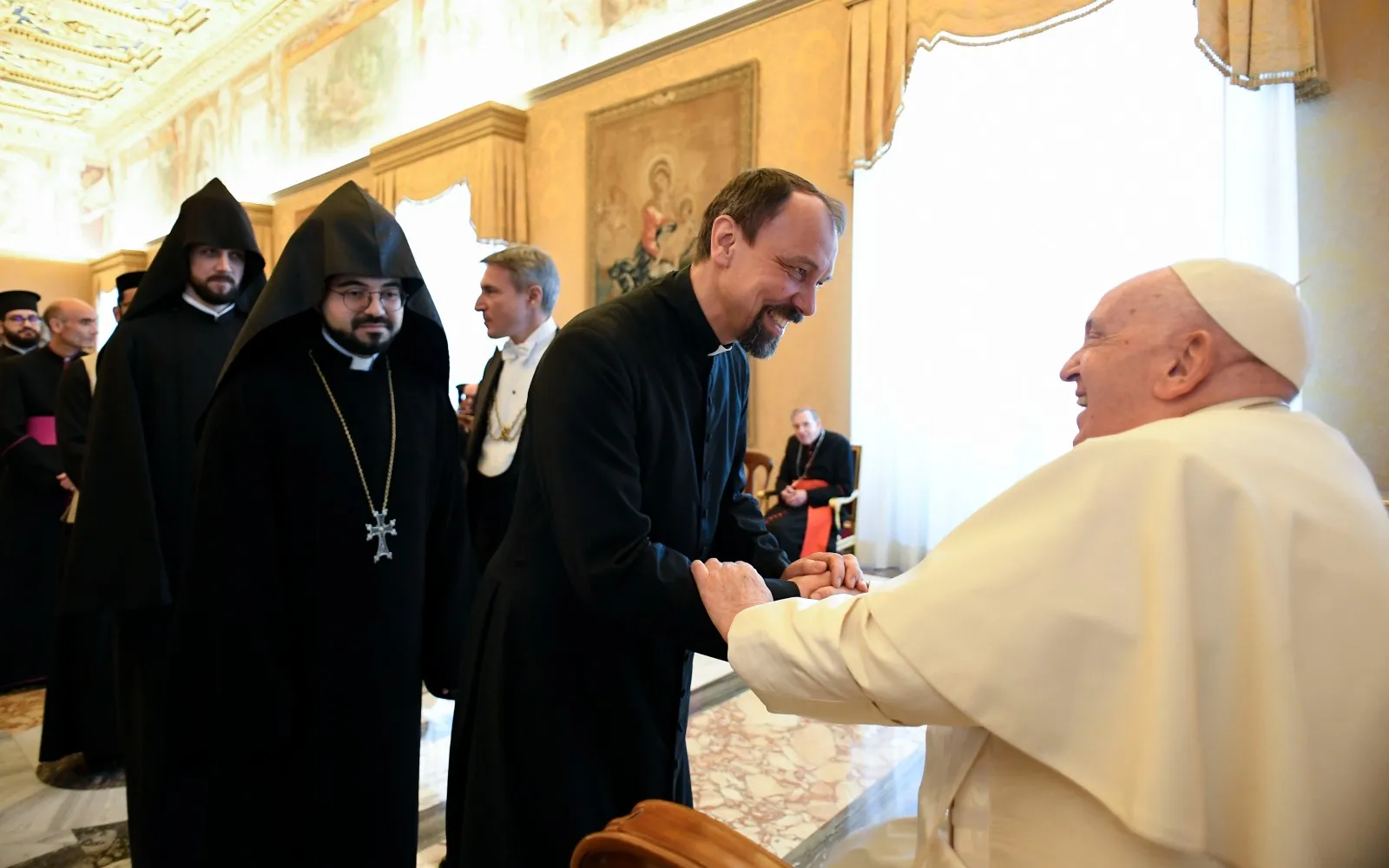 El Papa saluda al Comité Católico para la Colaboración Cultural con las Iglesias Ortodoxas y las Iglesias Ortodoxas Orientales